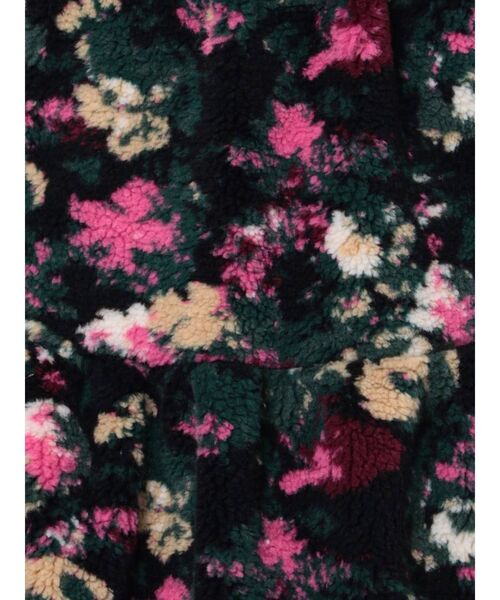 merry jenny（メリージェニー）の「floralボアテイアードスカート（スカート・レディース・ブラック/ピンク・FREE）」の9枚目の写真