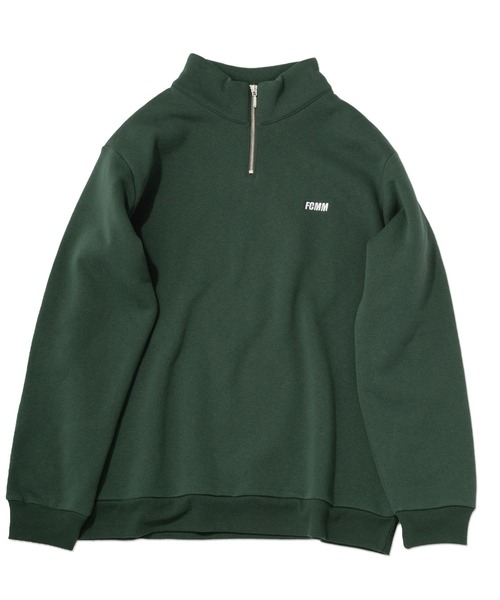 FCMM(エフシーエムエム)の「【日本限定アイテム】HALF ZIP SWEATSHIRTS/ハーフジップスウェットシャツ(スウェット・メンズ・グリーン/アイボリー/チャコールグレー・X-LARGE/SMALL/MEDIUM/LARGE)」の9枚目の写真