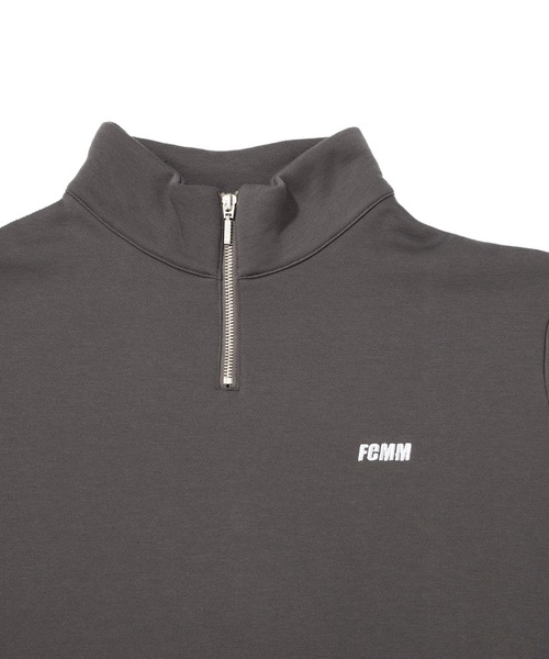 FCMM(エフシーエムエム)の「【日本限定アイテム】HALF ZIP SWEATSHIRTS/ハーフジップスウェットシャツ(スウェット・メンズ・グリーン/アイボリー/チャコールグレー・X-LARGE/SMALL/MEDIUM/LARGE)」の5枚目の写真