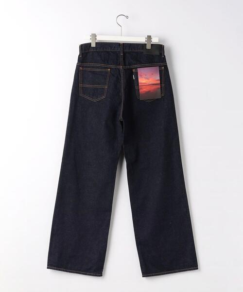 Jieda(ジエダ)の「<JieDa> LOOSE FIT DENIM PANTS/デニムパンツ(デニムパンツ・メンズ・ネイビー/ホワイト・1/2)」の3枚目の写真