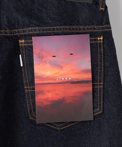 Jieda(ジエダ)の「<JieDa> LOOSE FIT DENIM PANTS/デニムパンツ(デニムパンツ・メンズ・ネイビー/ホワイト・1/2)」の10枚目の写真