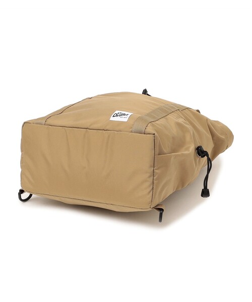 Drifter(ドリフター)の「Drifter:2WAY BACK PACK◆(バックパック/リュック・レディース・ブラック/ベージュ・ONE SIZE)」の7枚目の写真
