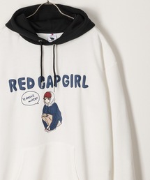 Red Cap Girl（レッドキャプガール）の「ガールイラスト発泡ロゴ