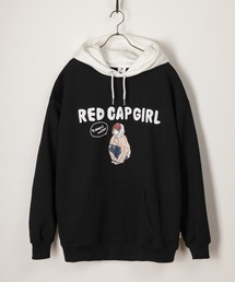 Red Cap Girl（レッドキャプガール）の「ガールイラスト発泡ロゴ