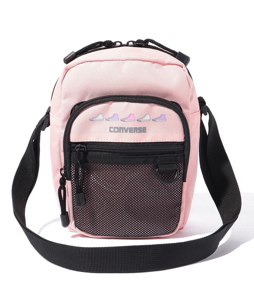 CONVERSE(コンバース)の「CONVERSE SNEAKERS PRINT SHOULDER BAG(ショルダーバッグ・メンズ・ホワイト/ブラック/ベージュ/ピンク・FREE)」の8枚目の写真