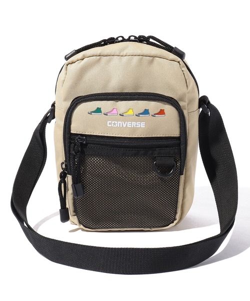 CONVERSE(コンバース)の「CONVERSE SNEAKERS PRINT SHOULDER BAG(ショルダーバッグ・メンズ・ホワイト/ブラック/ベージュ/ピンク・FREE)」の7枚目の写真