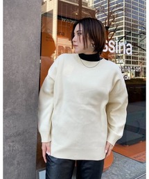 【LiSeeK】スポンジニットオーバーカーディガンⅡ