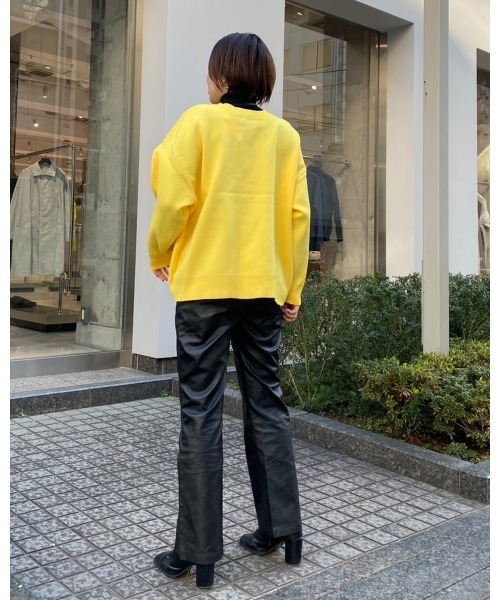 LiSeek（リシーク）の「【LiSeeK】スポンジニットオーバーカーディガンⅡ（カーディガン/ボレロ・レディース・アイボリー/イエロー/ブルー・FREE）」の16枚目の写真