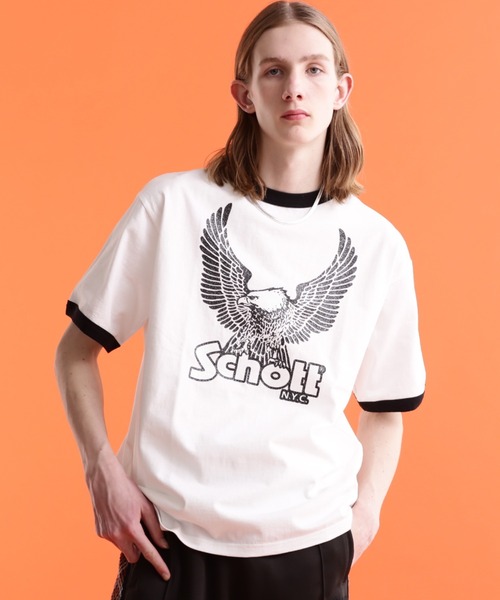 Schott ショット T-SHIRT EAGLE イーグル 半袖Tシャツ ショット Schott T－SHIRT 