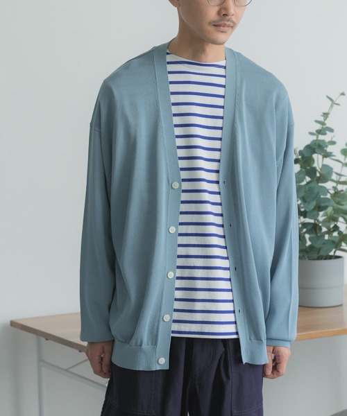 FORK&SPOON(フォークアンドスプーン)の「『ユニセックス』FORK&SPOON ボートネックボーダー(Tシャツ/カットソー・メンズ・ブルー/ホワイト系その他/ピンク/ネイビー・3/4/5)」の20枚目の写真