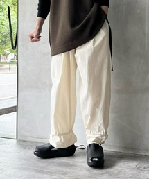 VOAAOV | 【VOAAOV】HIGH TWISTED ORGANIC COTTON Tuck Wide Pants(その他パンツ)