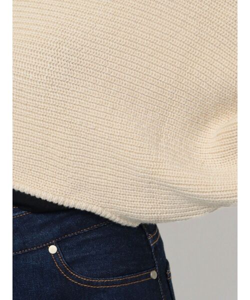 LAGUNAMOON(ラグナムーン)の「ショートボレロニットカーディガン(カーディガン/ボレロ・レディース・ホワイト/ベージュ/ネイビー・FREE)」の14枚目の写真