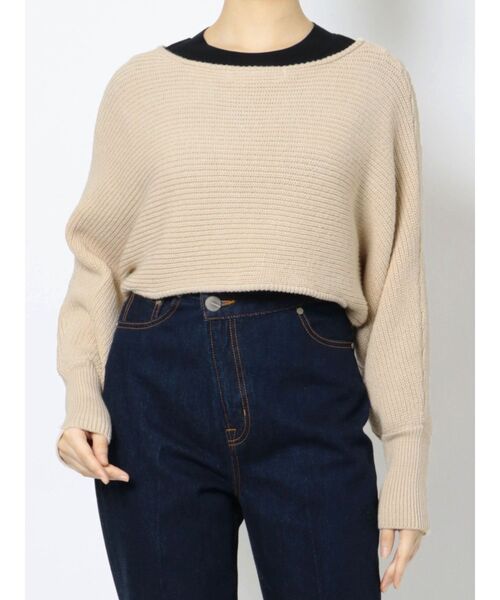 LAGUNAMOON(ラグナムーン)の「ショートボレロニットカーディガン(カーディガン/ボレロ・レディース・ホワイト/ベージュ/ネイビー・FREE)」の13枚目の写真