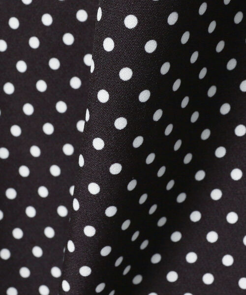 Ray BEAMS（レイビームス）の「sister jane / Polka Midi Dress（ワンピース・レディース・ブラック・SMALL）」の7枚目の写真