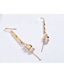 【Astyle】ゴールドラインピアス(MA)