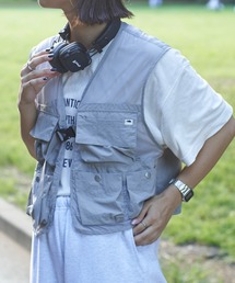 CIAOPANIC TYPY | 【GRAND CANYON】ナイロンパイピングマルチレイヤーベスト(ベスト)