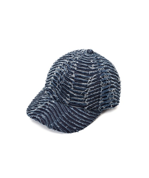 帽子 MYne CA4LA 23ss wave denim hat MYne CA4LA 23ss wave denim hat - メルカリ