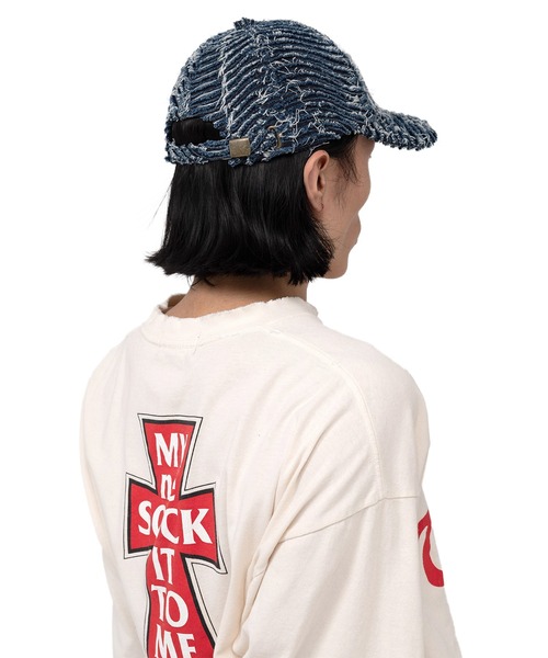 帽子 MYne CA4LA 23ss wave denim hat 帽子 MYne CA4LA 23ss wave denim hat Wave Denim Hat