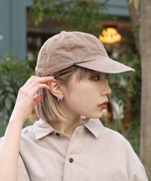 REMI RELIEF(レミレリーフ)の「REMI RELIEF/レミレリーフ SP加工CAP(ハード) キャップ(キャップ・メンズ・ホワイト/ブラック/ブラウン・ONE SIZE)」の3枚目の写真