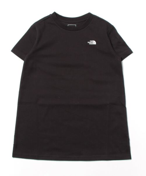 THE NORTH FACE(ザノースフェイス)の「THE NORTH FACE/ザ・ノース・フェイス/G S/S ONEPIECE TEE/ガールズ S/Sワンピースティー/KIDS/キッズ/NTG32360/G S/S ONEPIECE TEE(ワンピース・キッズ・グレー/ブラック・100cm/110cm/120cm/130cm/140cm/150cm)」の2枚目の写真