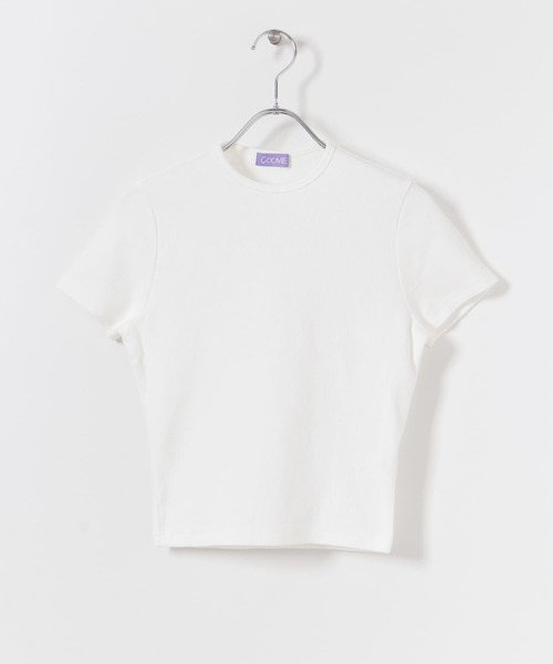 COOME（コーメ）の「COOME　BABY SS T-SHIRTS（Tシャツ/カットソー・レディース・ブラック/カーキ/オフホワイト・MEDIUM）」の11枚目の写真
