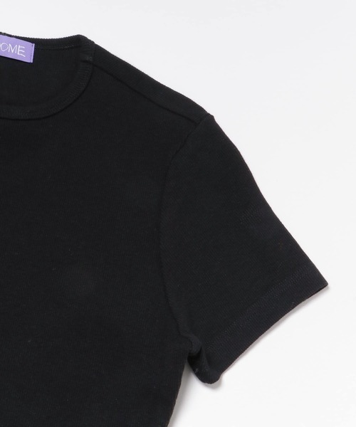 COOME（コーメ）の「COOME　BABY SS T-SHIRTS（Tシャツ/カットソー・レディース・ブラック/カーキ/オフホワイト・MEDIUM）」の5枚目の写真