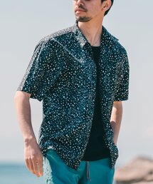 EDIFICE | 【LIBERTY / リバティー】オープンカラー 総柄アロハシャツ(シャツ/ブラウス)