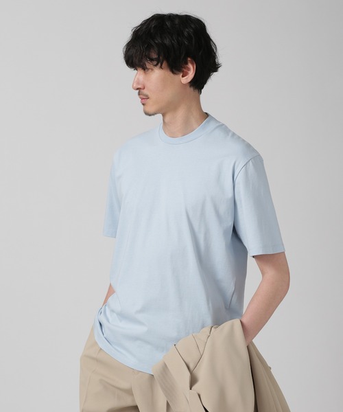 NANO universe（ナノユニバース）の「ジャケT 半袖（Tシャツ/カットソー・メンズ・グレー系その他4/ブラック/チャコール/ホワイト/ネイビー/サックスブルー・XL/M/S/L）」の6枚目の写真