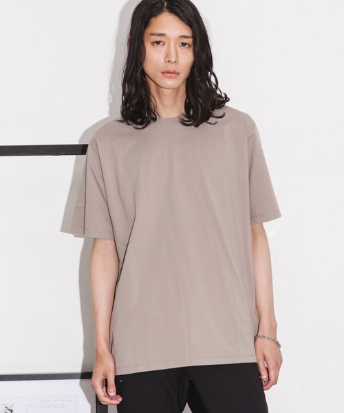 NANO universe（ナノユニバース）の「ジャケT 半袖（Tシャツ/カットソー・メンズ・グレー系その他4/ブラック/チャコール/ホワイト/ネイビー/サックスブルー・XL/M/S/L）」の4枚目の写真