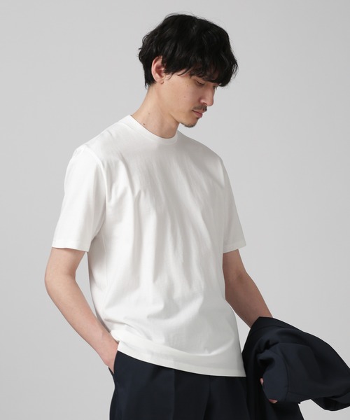 NANO universe（ナノユニバース）の「ジャケT 半袖（Tシャツ/カットソー・メンズ・グレー系その他4/ブラック/チャコール/ホワイト/ネイビー/サックスブルー・XL/M/S/L）」の12枚目の写真