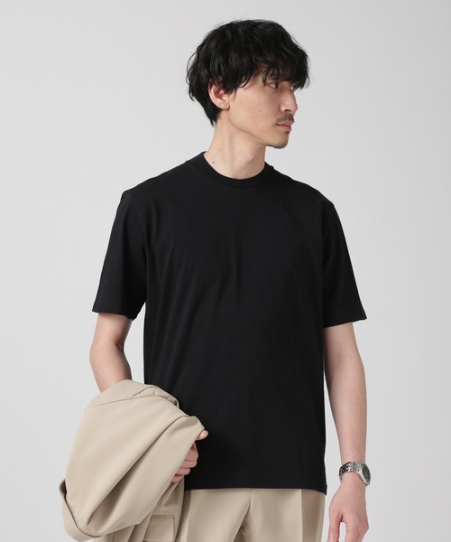 NANO universe（ナノユニバース）の「ジャケT 半袖（Tシャツ/カットソー・メンズ・グレー系その他4/ブラック/チャコール/ホワイト/ネイビー/サックスブルー・XL/M/S/L）」の20枚目の写真