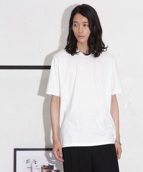 NANO universe（ナノユニバース）の「ジャケT 半袖（Tシャツ/カットソー・メンズ・グレー系その他4/ブラック/チャコール/ホワイト/ネイビー/サックスブルー・XL/M/S/L）」の8枚目の写真