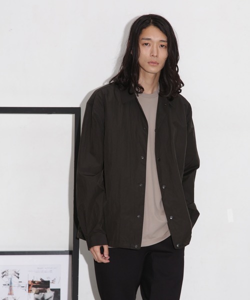 NANO universe（ナノユニバース）の「ジャケT 半袖（Tシャツ/カットソー・メンズ・グレー系その他4/ブラック/チャコール/ホワイト/ネイビー/サックスブルー・XL/M/S/L）」の16枚目の写真