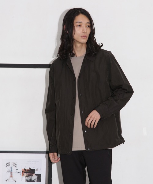 NANO universe（ナノユニバース）の「ジャケT 半袖（Tシャツ/カットソー・メンズ・グレー系その他4/ブラック/チャコール/ホワイト/ネイビー/サックスブルー・XL/M/S/L）」の17枚目の写真