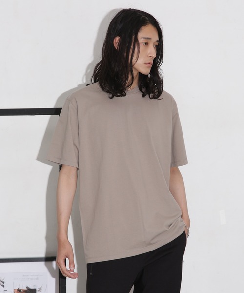 NANO universe（ナノユニバース）の「ジャケT 半袖（Tシャツ/カットソー・メンズ・グレー系その他4/ブラック/チャコール/ホワイト/ネイビー/サックスブルー・XL/M/S/L）」の13枚目の写真