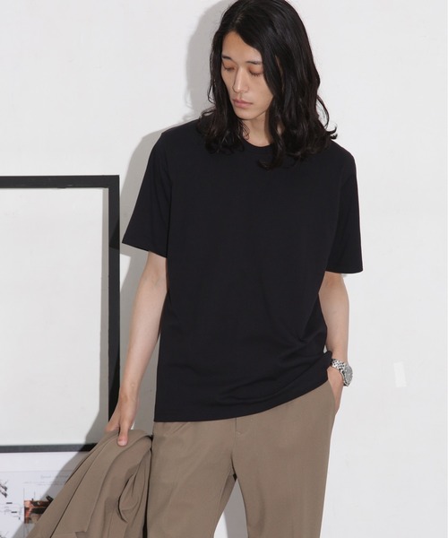 NANO universe（ナノユニバース）の「ジャケT 半袖（Tシャツ/カットソー・メンズ・グレー系その他4/ブラック/チャコール/ホワイト/ネイビー/サックスブルー・XL/M/S/L）」の18枚目の写真