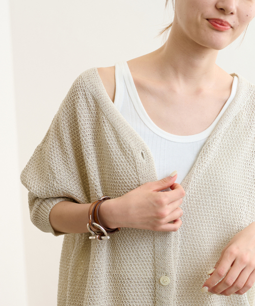 FRAMeWORK（フレームワーク）の「【Healthknit/ヘルスニット】別注タンクトップ（タンクトップ・レディース・チャコールグレー/ホワイト/カーキ/ピンク/イエロー・FREE）」の14枚目の写真