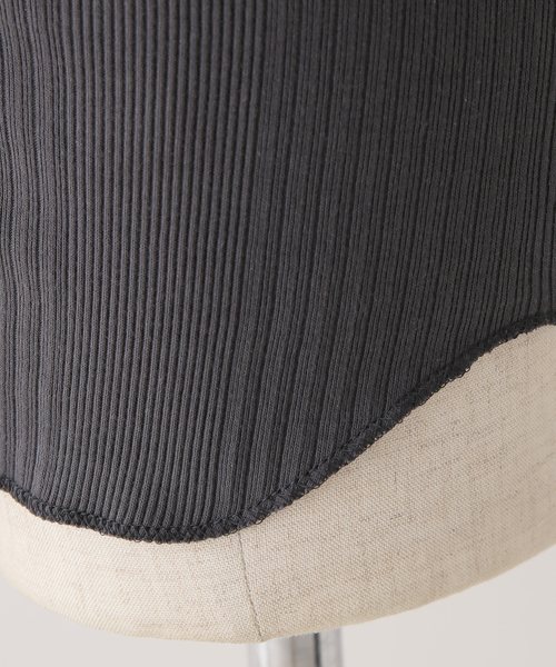 FRAMeWORK（フレームワーク）の「【Healthknit/ヘルスニット】別注タンクトップ（タンクトップ・レディース・チャコールグレー/ホワイト/カーキ/ピンク/イエロー・FREE）」の20枚目の写真