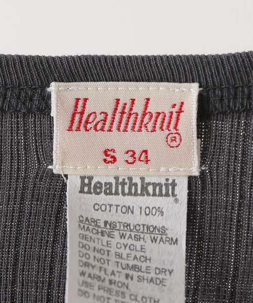 FRAMeWORK（フレームワーク）の「【Healthknit/ヘルスニット】別注タンクトップ（タンクトップ・レディース・チャコールグレー/ホワイト/カーキ/ピンク/イエロー・FREE）」の12枚目の写真