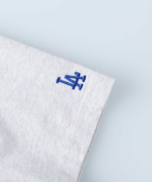 MLB(メジャーリーグベースボール)の「MLB(エムエルビー)【メンズ】チームプリント半袖Tパーカー(Tシャツ/カットソー・メンズ・ライトグレー/ブラック/グリーン・M/S/L/XL)」の18枚目の写真