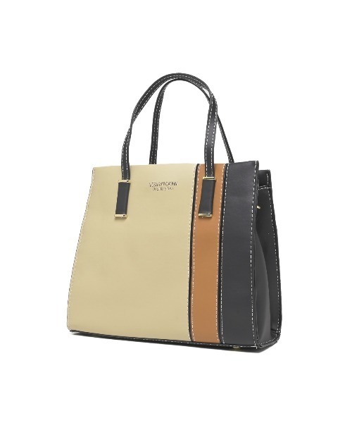 Miniministore（ミニミニストア）の「配色 ハンドバッグ（ハンドバッグ・レディース・ワインレッド/ベージュ/ゴールド/ミント・FREE）」の18枚目の写真
