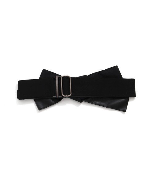 JENNI love（ジェニィラブ）の「リボンゴムベルト（ベルト・キッズ・ブラック・F）」の4枚目の写真