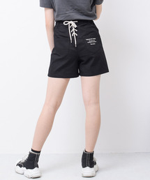 RiCO SUCRE（リコシュクレ）の「バックレースアップツイルショートパンツ（その他パンツ・キッズ）」