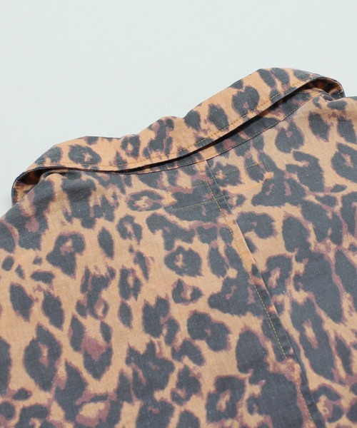 RNA(アールエヌエー)の「O0704 アニマルプリントシャツオールインワン(つなぎ/オールインワン・レディース・イエロー/レオパード/ゼブラ・MEDIUM)」の20枚目の写真