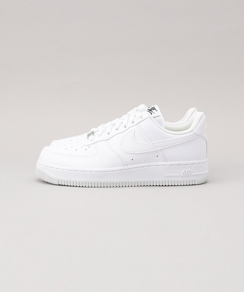 NIKE(ナイキ)の「NIKE/ナイキ Air Force1 07 Next Nature/エア フォース 1 ネクストネイチャー(スニーカー・レディース・ホワイト・23.5cm/24.0cm/23.0cm)」の3枚目の写真