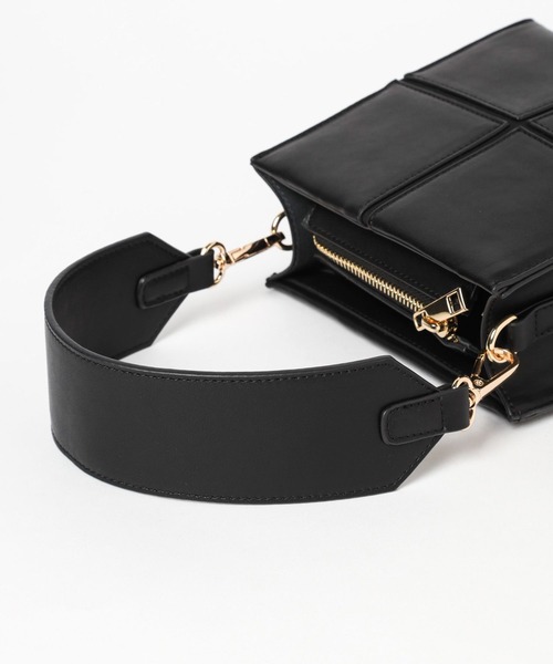 Andemiu（アンデミュウ）の「スクエアクロスミニバッグ961630（ショルダーバッグ・レディース・ブラック/マルチ/カーキ・FREE）」の18枚目の写真