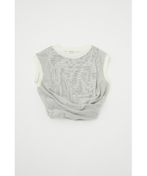 MOUSSY（マウジー）の「BACK TIE SLEEVELESS トップス（タンクトップ・レディース・ブラック/ホワイト系その他/ライトピンク・FREE）」の14枚目の写真