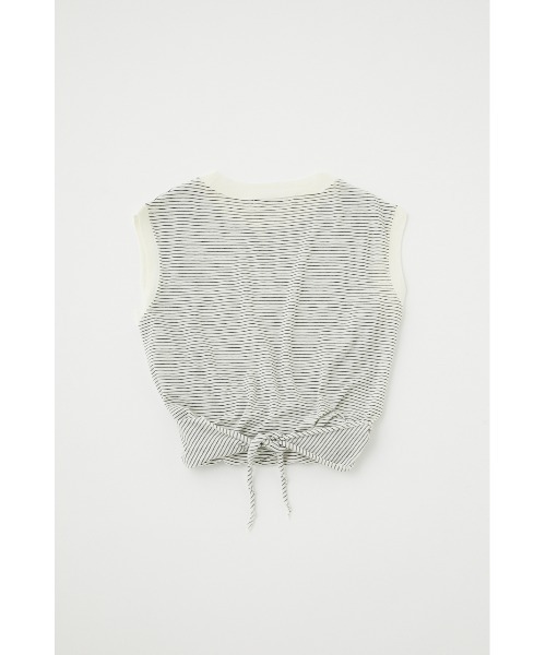 MOUSSY（マウジー）の「BACK TIE SLEEVELESS トップス（タンクトップ・レディース・ブラック/ホワイト系その他/ライトピンク・FREE）」の15枚目の写真