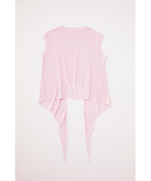 MOUSSY（マウジー）の「BACK TIE SLEEVELESS トップス（タンクトップ・レディース・ブラック/ホワイト系その他/ライトピンク・FREE）」の20枚目の写真