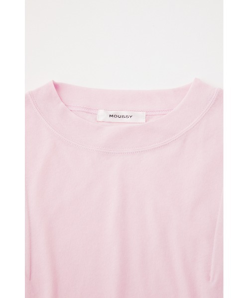 MOUSSY（マウジー）の「BACK TIE SLEEVELESS トップス（タンクトップ・レディース・ブラック/ホワイト系その他/ライトピンク・FREE）」の21枚目の写真